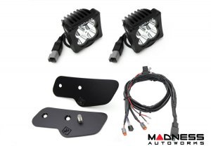 Ford Bronco Lighting Upgrade - ZROADZ - A-Pillar Dual Mount - 3in White LED Pods Ford Bronco Lighting Upgrade - ZROADZ - A-Pillar Dual Mount - 3in White LED Pods